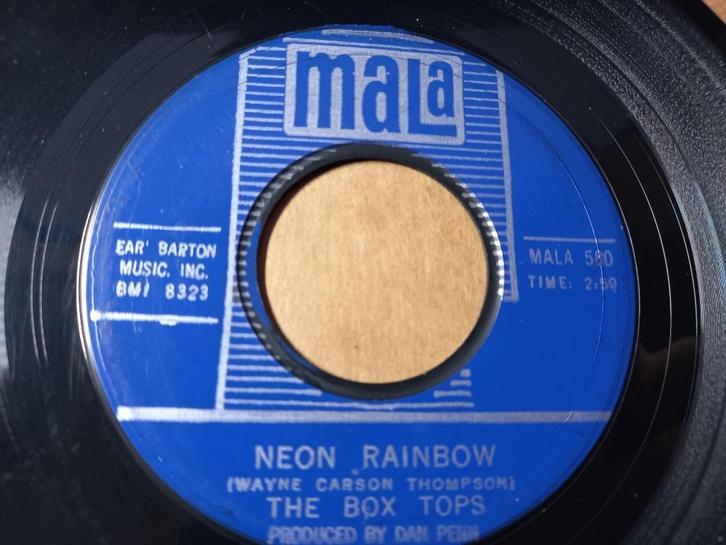 The Box Tops ‎– Neon Rainbow / Everything I Am '7, Cd's en Dvd's, Vinyl Singles, Gebruikt, Single, Pop, 7 inch, Ophalen of Verzenden