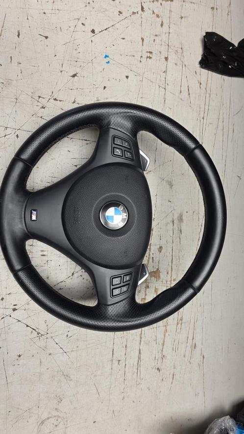 M stuurwiel multifunctioneel leder stuur met airbag en flipp, Auto-onderdelen, Besturing, Gebruikt, Ophalen of Verzenden