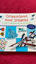 Origami pret voor jongens, Hobby en Vrije tijd, Knutselen, Zo goed als nieuw, Ophalen