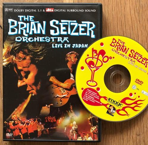 BRIAN SETZER ORCHESTRA - Live in Japan (DVD), Cd's en Dvd's, Dvd's | Muziek en Concerten, Zo goed als nieuw, Muziek en Concerten