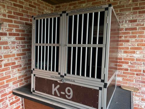Transportkennel voor 2 honden – met opbergruimte, Dieren en Toebehoren, Transportboxen, Gebruikt, Ophalen