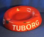 cendrier emaillé tuborg, Collections, Enlèvement ou Envoi, Utilisé, Cendrier