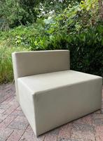 Op maatgemaakte zetel in silverguard, 75 à 100 cm, Strak, Moins de 150 cm, Banc droit