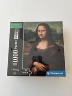 Puzzel mona lisa 1000 stukken nieuw in plastic, Enlèvement ou Envoi, 500 à 1500 pièces, Neuf, Puzzle