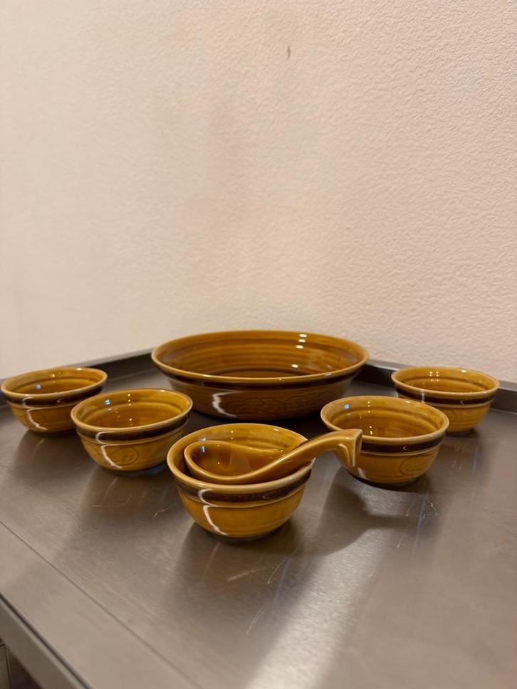 Vintage keramiek - Autheniek Goedewaagen Holland, Antiek en Kunst, Antiek | Servies compleet, Ophalen of Verzenden