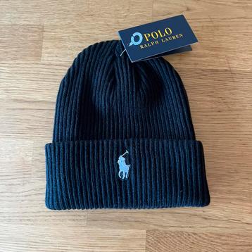 Ralph Lauren Polohoed nieuw met tag - zwart/wit beschikbaar voor biedingen