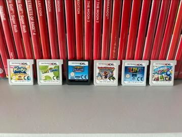 Lotje van 5 3DS Games en 1 DS beschikbaar voor biedingen