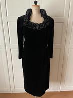 Little Black Dress - Velvet Jurk - feest / cocktail - 38/40, Maat 38/40 (M), Zwart, Nieuw, Cocktailjurk