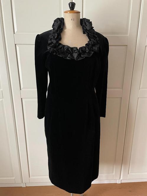 Little Black Dress - Velvet Jurk - feest / cocktail - 38/40, Kleding | Dames, Gelegenheidskleding, Nieuw, Cocktailjurk, Maat 38/40 (M)