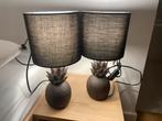 2 nachtlampjes J-Line, Huis en Inrichting, Ophalen, Zo goed als nieuw