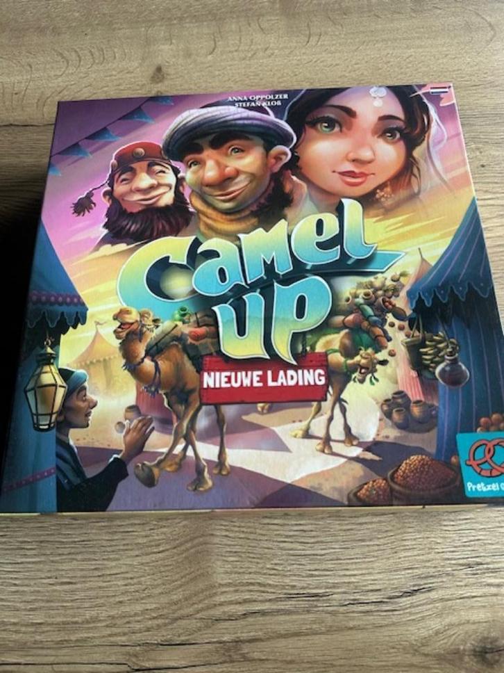 Bordspel - Camel Up: Nieuwe Lading, Hobby en Vrije tijd, Gezelschapsspellen | Bordspellen, Gebruikt, Drie of vier spelers, Vijf spelers of meer