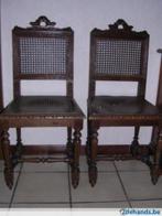 2 oude eiken stoelen, Ophalen