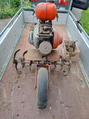 Hako Boy frees + bijbehorendheden, Doe-het-zelf en Bouw, Gereedschap | Freesmachines, Ophalen, Benzine, Gebruikt, Honda en hako