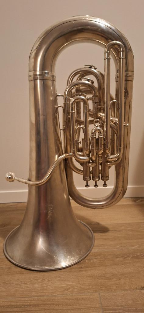Bastuba EEb Boosey&Hawkes Imperial, Muziek en Instrumenten, Blaasinstrumenten | Tuba's, Gebruikt, Es-tuba, Met koffer of draagtas