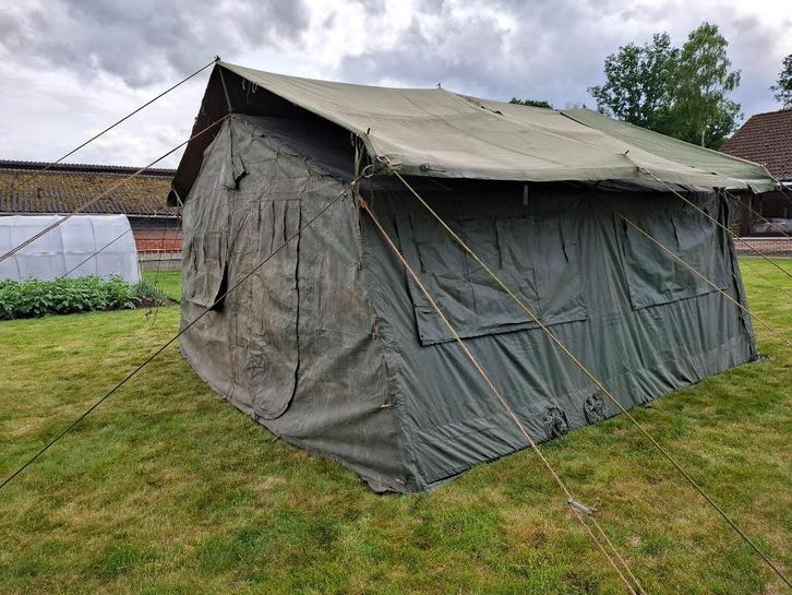 Legertent - TEMPER 5x5m, 10x5m, 15x5m, 20x5m (US army), Caravans en Kamperen, Tenten, Ophalen