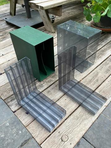 Vintage platenbak/vinylhouder beschikbaar voor biedingen