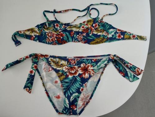 Bikini jungle-motief Pimkie : maat 34 + 40, Kleding | Dames, Badmode en Zwemkleding, Zo goed als nieuw, Bikini, Overige kleuren