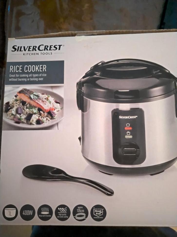 Rijstkoker van Silver Crest NiEUW!!!, Elektronische apparatuur, Rijstkokers, Nieuw, Ophalen of Verzenden