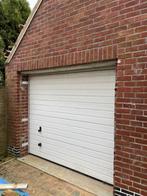 sectionale garagepoort, Doe-het-zelf en Bouw, Ophalen, Kunststof, Gebruikt, 120 cm of meer