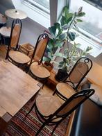 Thonet "Long John" Vintage Stoelen, Antiek en Kunst, Antiek | Meubels | Stoelen en Sofa's, Ophalen of Verzenden