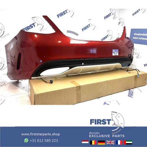W205 AMG ACHTERBUMPER COMPLEET ORIGINEEL Mercedes C Klasse 2, Auto-onderdelen, Carrosserie, Bumper, Mercedes-Benz, Achter, Gebruikt