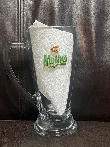 Zwaar Bierglas Mythos - Griekenland * 50cl beschikbaar voor biedingen