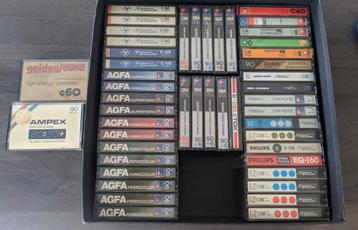Collection de 49 cassettes audio très rares. beschikbaar voor biedingen