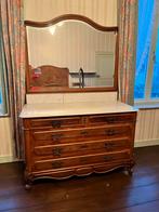 Mooie antieke commode met bijhorende spiegel, Huis en Inrichting, Ophalen