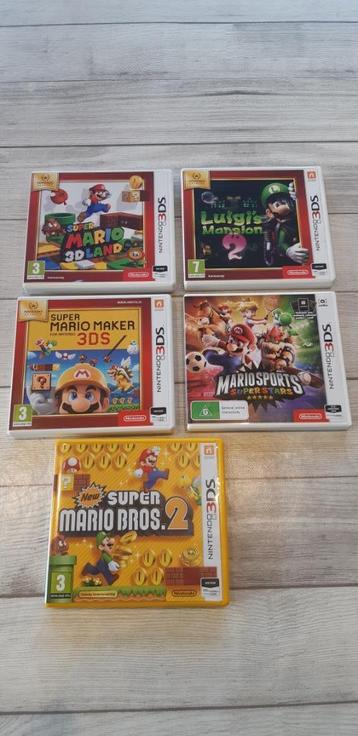 2 spellen Nintendo 2&3DsXL beschikbaar voor biedingen