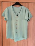 Munt groene blouse L&L mt 40., Maat 38/40 (M), Lola & Liza, Ophalen of Verzenden, Zo goed als nieuw