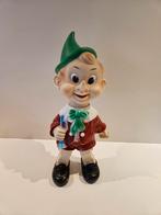 Vintage pinokkio met trompet 1960. Met stempel ledra - Italy, Verzamelen, Poppetjes en Figuurtjes, Ophalen of Verzenden, Gebruikt