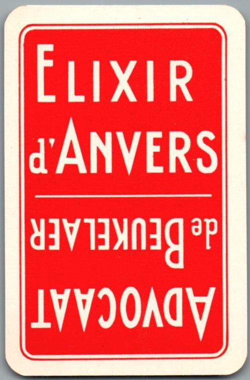 carte à jouer - LK8196 - 2# Elixir d'Anvers, Collections, Cartes à jouer, Jokers & Jeux des sept familles, Comme neuf, Carte(s) à jouer