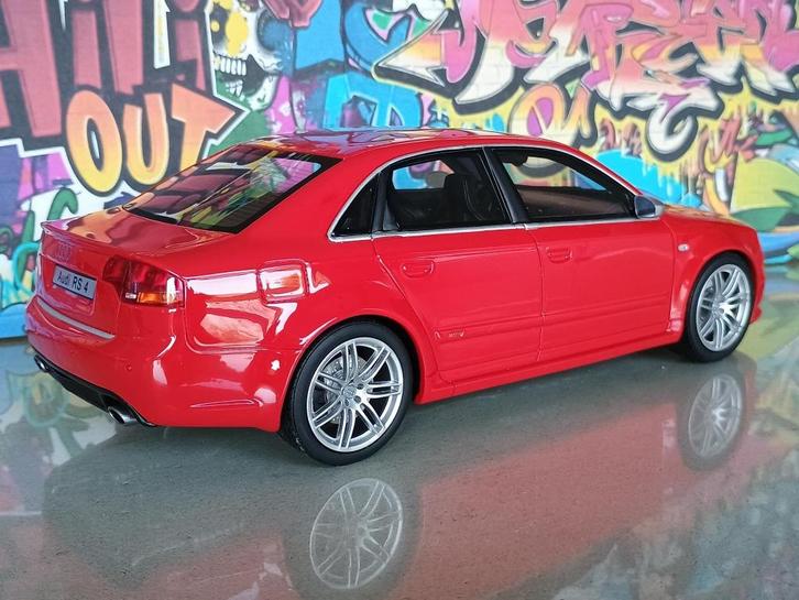 Audi RS4 (B7) 4.2 FSI Limousine OttoMobile 1/18 --NIEUW--, Hobby en Vrije tijd, Modelauto's | 1:18, Nieuw, Auto, OttOMobile, Ophalen of Verzenden
