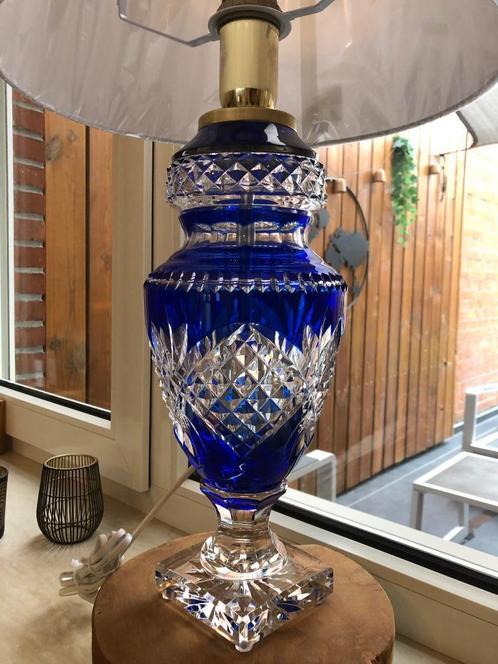 Val Saint Lambert- Vsl - Jupiterlamp JMK - Val St Lambert, Antiek en Kunst, Antiek | Glaswerk en Kristal, Ophalen of Verzenden