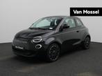 Fiat 500 La Prima 42 kWh, Auto's, Fiat, 4 zetels, Zwart, https://public.car-pass.be/vhr/f4115750-1c5a-43da-aada-5a71a52e4d20, 1265 kg