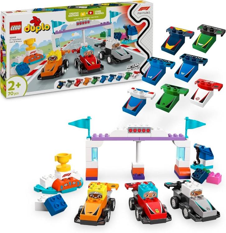 Neuf - Lego Voitures de course et pilotes d’une écurie de F1, Enfants & Bébés, Jouets | Duplo & Lego, Neuf, Lego, Ensemble complet