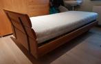 Eenpersoonsbed, lattenbodem, matras, Ophalen, Zo goed als nieuw, 90 cm