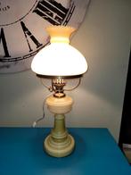 Oude opaline lamp, Antiek en Kunst, Antiek | Verlichting, Ophalen of Verzenden