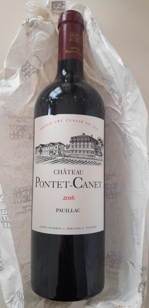 Château Pontet-Canet 2016 3 flessen 75cl, Verzamelen, Wijnen, Nieuw, Rode wijn, Frankrijk, Vol, Ophalen