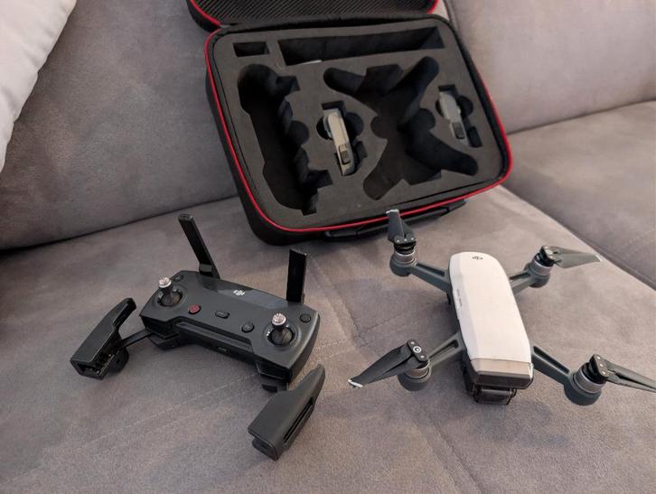 Dji spark drone, Audio, Tv en Foto, Drones, Gebruikt, Drone met camera, Ophalen of Verzenden