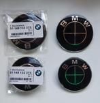 2 volledig zwarte logo-emblemen voor motorkap en kofferbak v, Auto-onderdelen, Ophalen of Verzenden, Nieuw, BMW