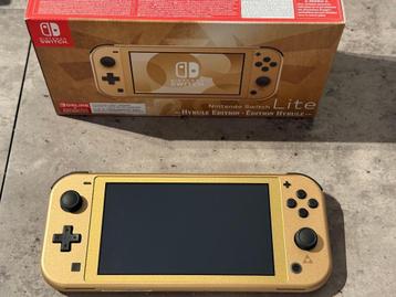 Switch lite zelda editie beschikbaar voor biedingen