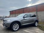 BMW X3 4x4 2012, Auto's, Zwart, 4 cilinders, 120 kW, Bedrijf