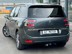 Citroën Grand C4  1.6HDi  Exclusive Boite Auto FULL 7Places, Te koop, Zilver of Grijs, Vermoeidheidsdetectie, Monovolume