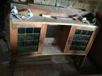 Buffet chêne vintage 2 niveaux 120 x 45 x 180, Ophalen, Gebruikt, 150 tot 200 cm, 25 tot 50 cm