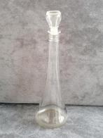 Oude witte glazen wijnkaraf +/-23 cm, Ophalen