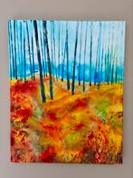Kleurrijk abstract schilderij Mk Art, Ophalen of Verzenden