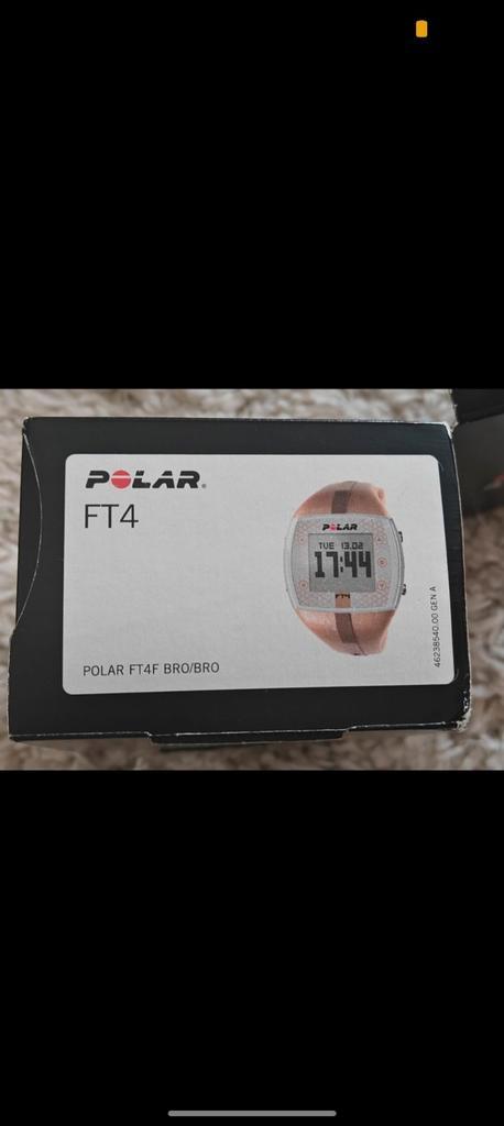 Polar FT4F horloge, Handtassen en Accessoires, Sporthorloges, Zo goed als nieuw, Grijs, Ophalen of Verzenden