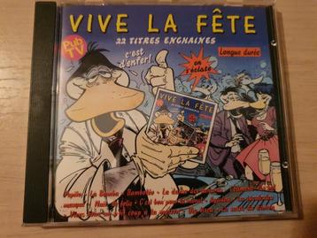 cd audio vive la fête beschikbaar voor biedingen