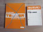 parts catalogue Suzuki TS125, Suzuki